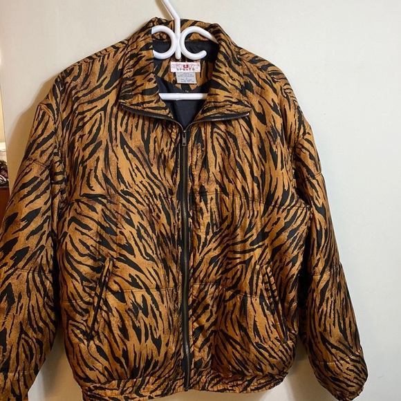 Vintage Stunt 100% Silk Bomber Jacket - Picture 1 of 8